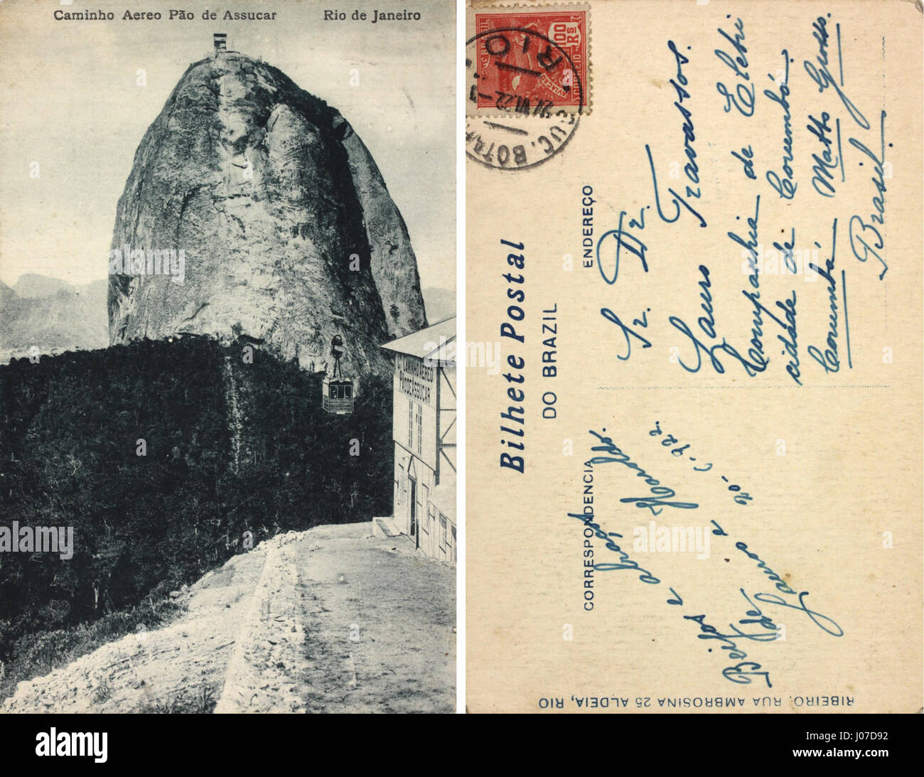Postcard brazil hi-res stock photography and images - Alamy