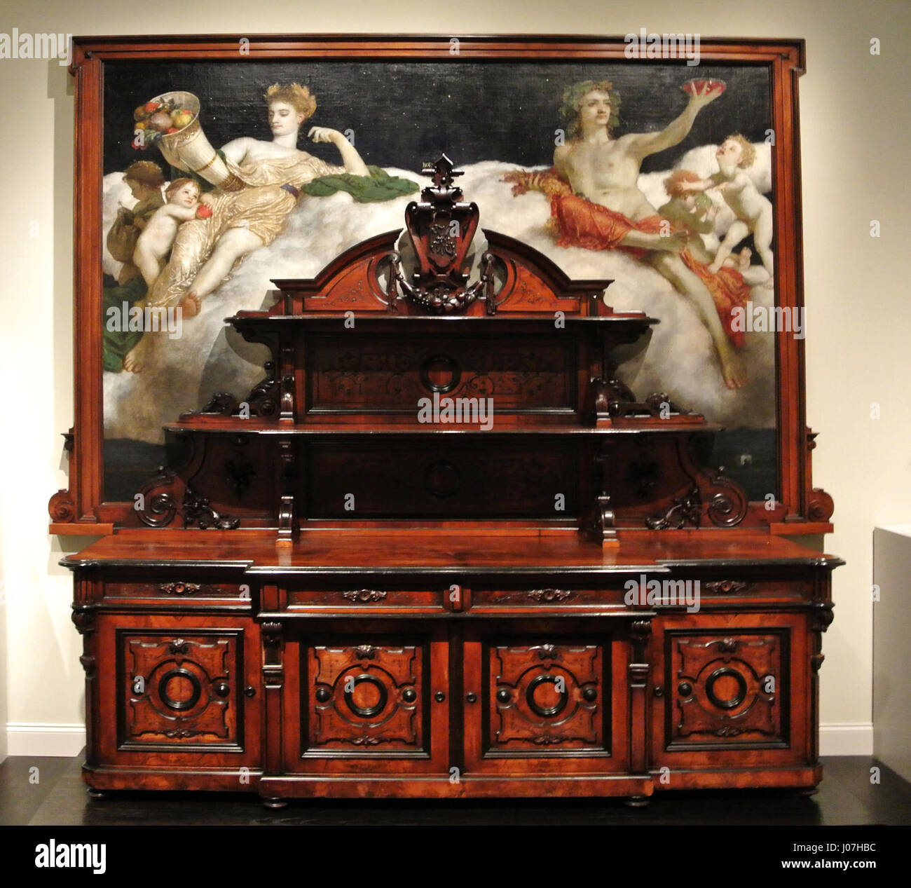 Sideboard painting hi-res stock photography and images - Alamy, image size:1300x1267