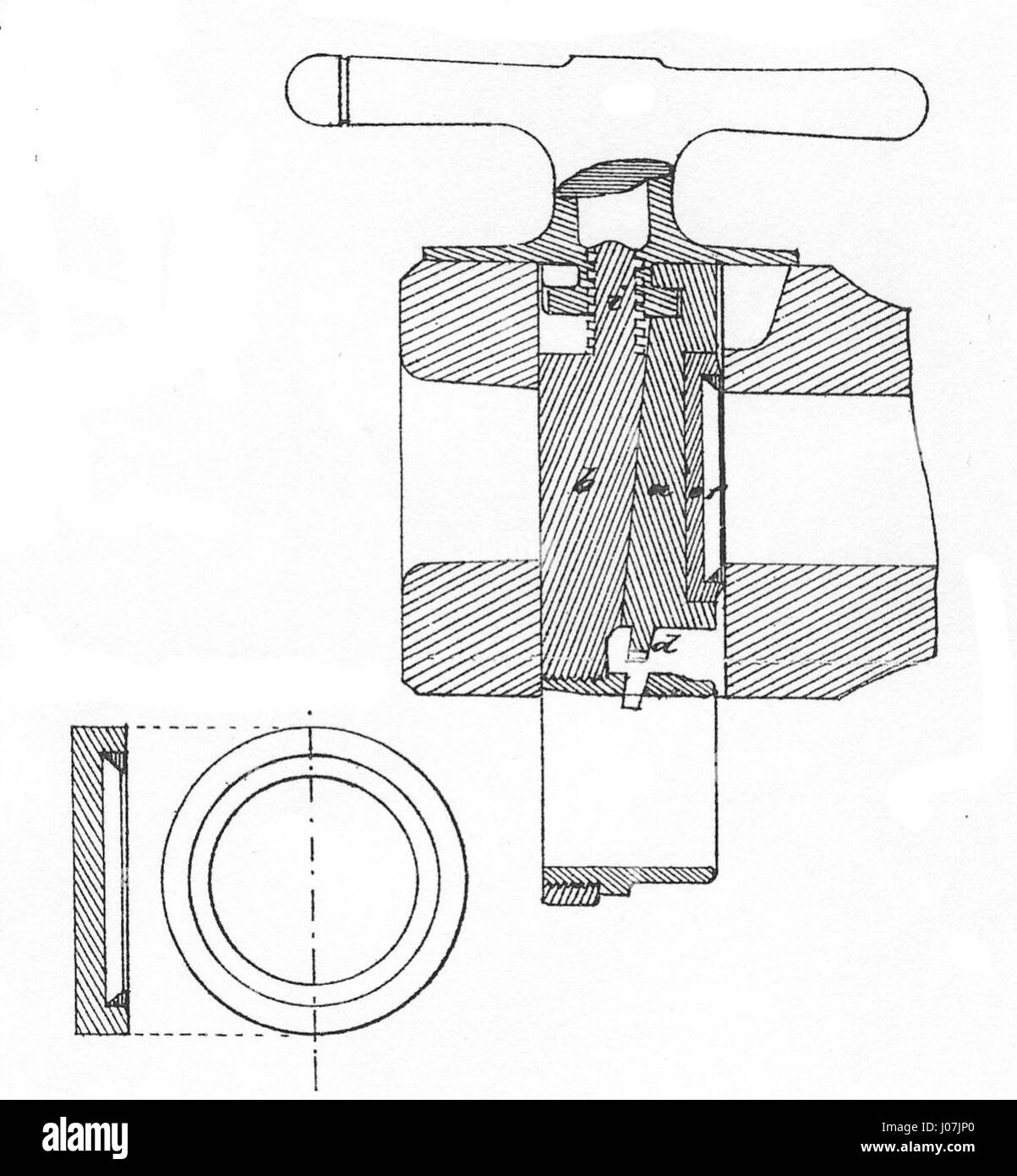 C64 Verschluss represents the design and technical aspects of the closure mechanism of the C64 computer, reflecting innovation in technology and digital development in the 1980s. Stock Photo