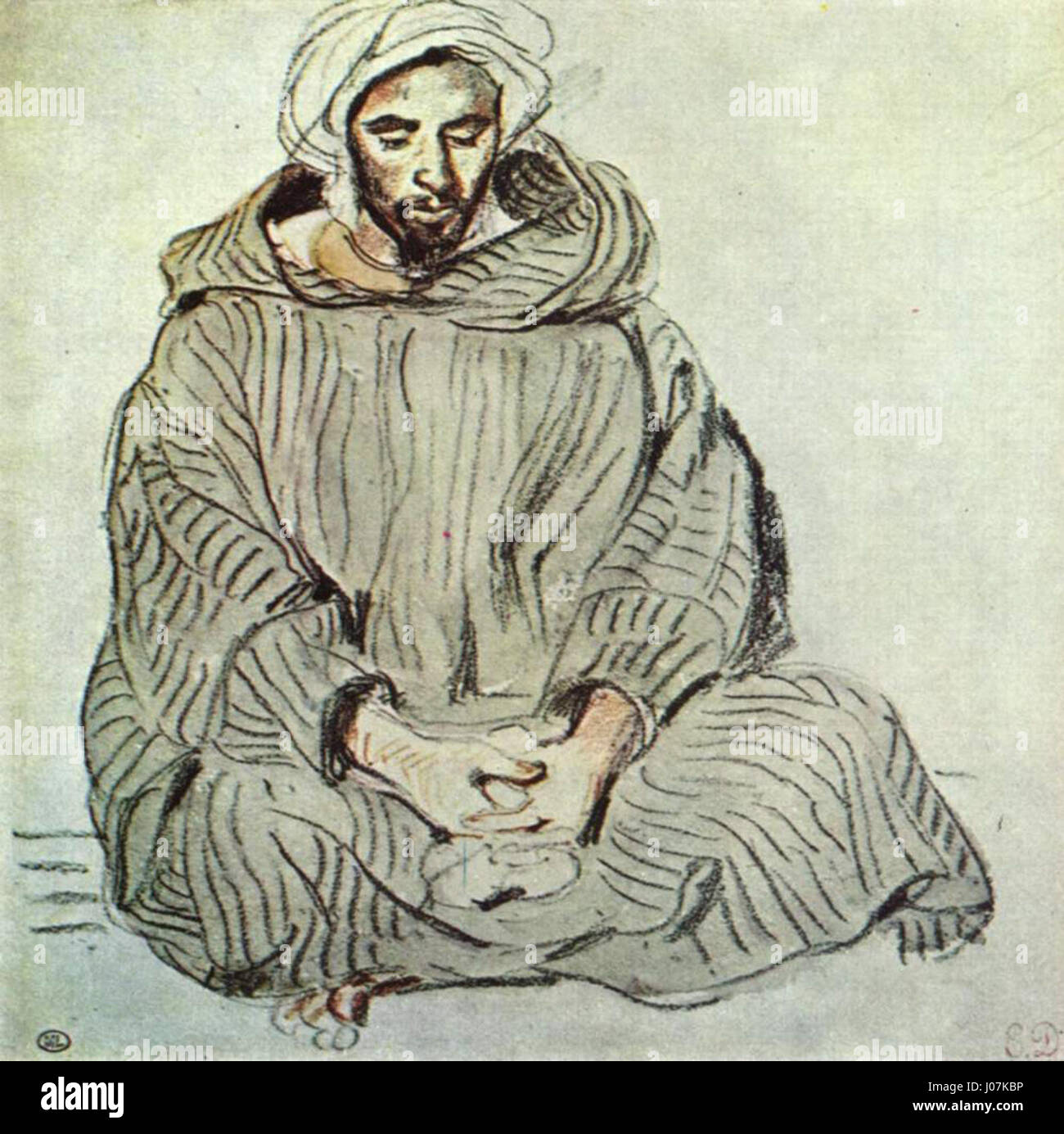Eugène Delacroix, a leading French Romantic artist, is known for his ...