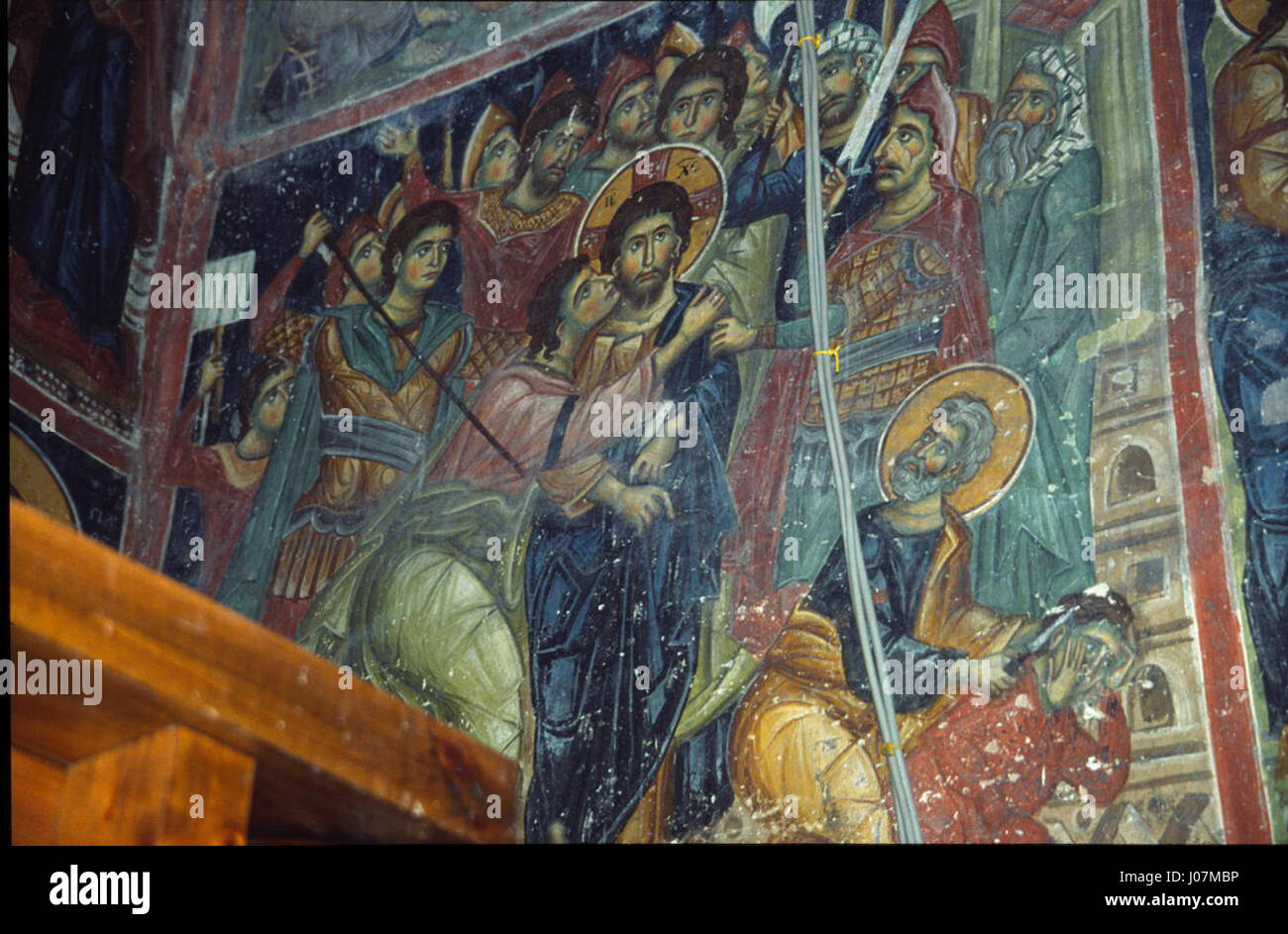 Frescos from St. Nicholas of Varoš 0388 Stock Photo