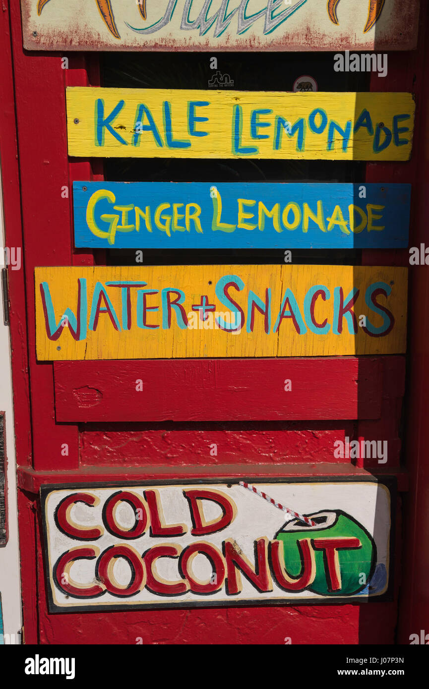 Fruit stand hanalei kauai hawaii hires stock photography and images