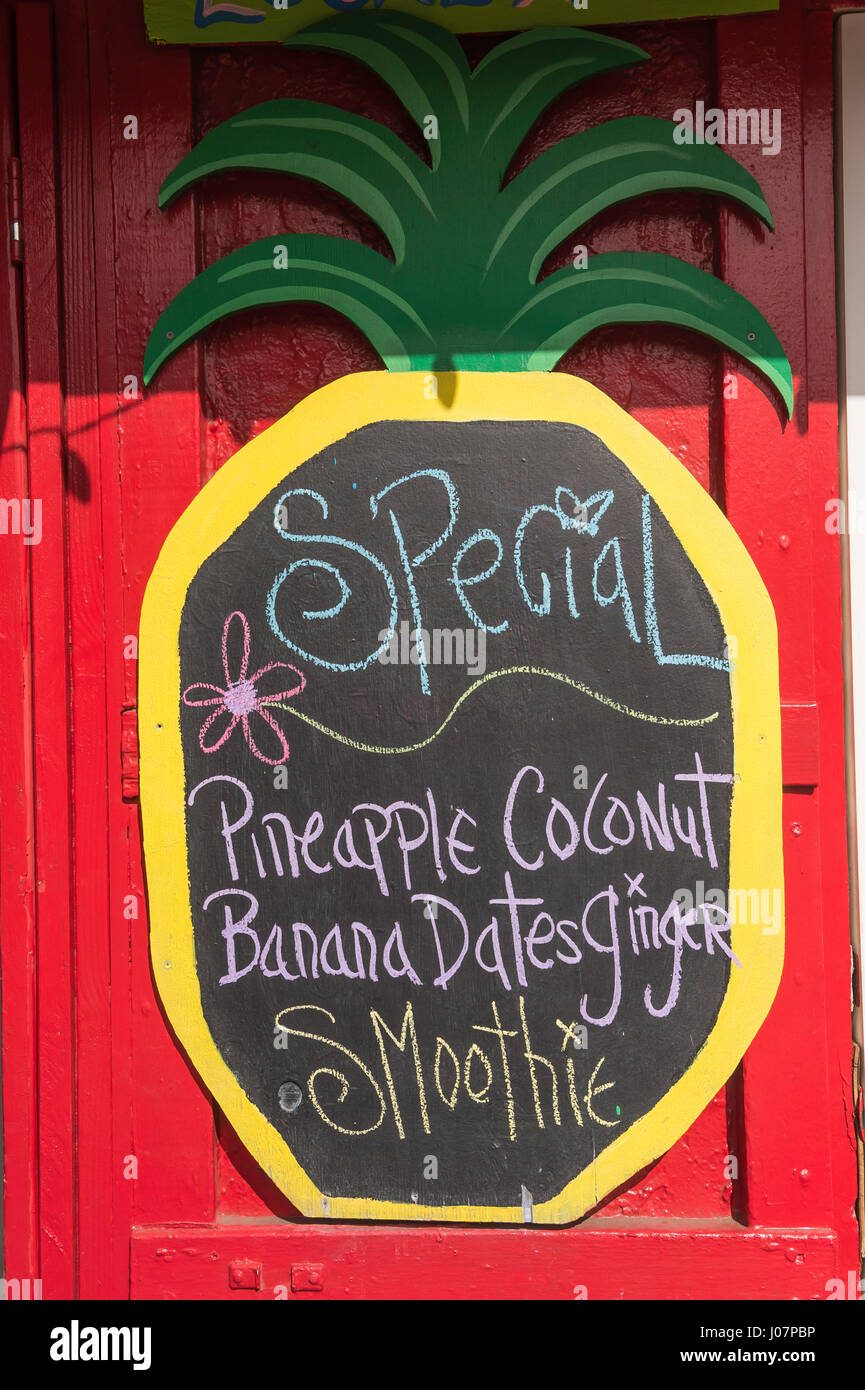 Fruit stand hanalei kauai hawaii hires stock photography and images