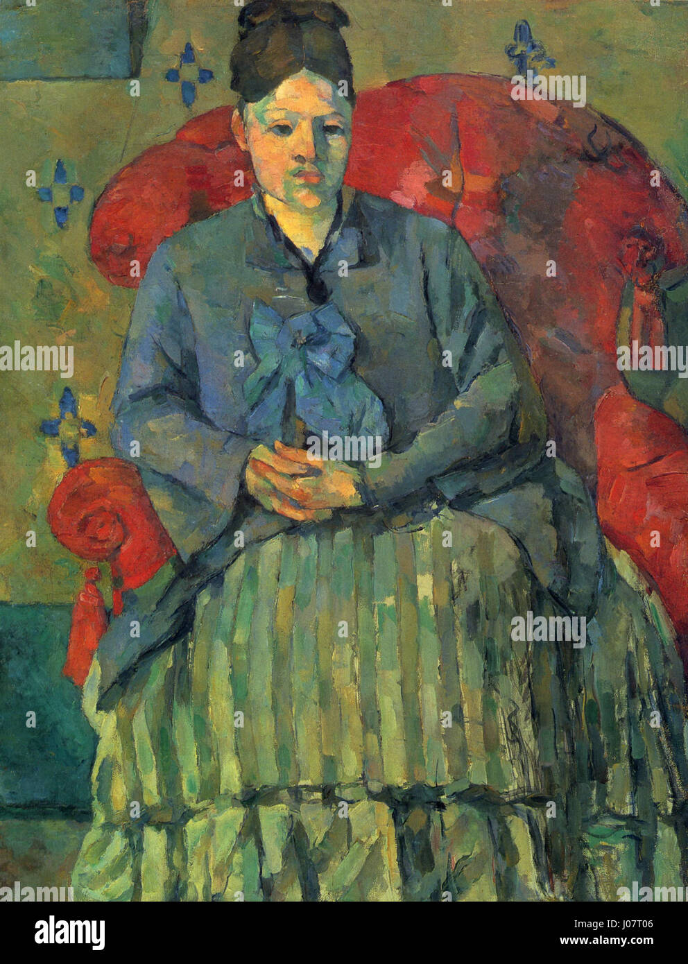 Paul Cézanne's work, numbered 126 in the artist's catalog, reflects his