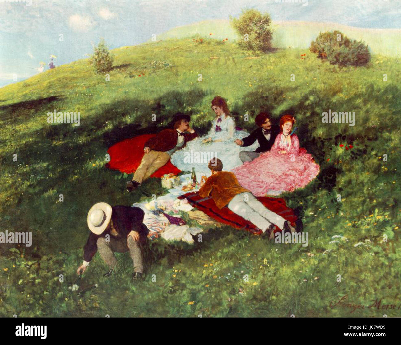 Picnic painting hires stock photography and images Alamy
