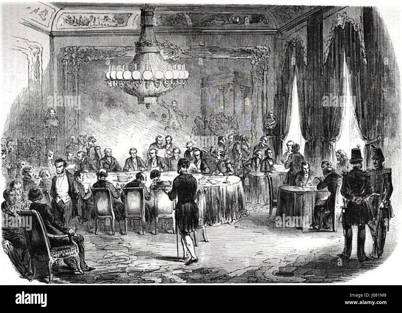 Dépouillement présidentielle décembre 1848 Stock Photo