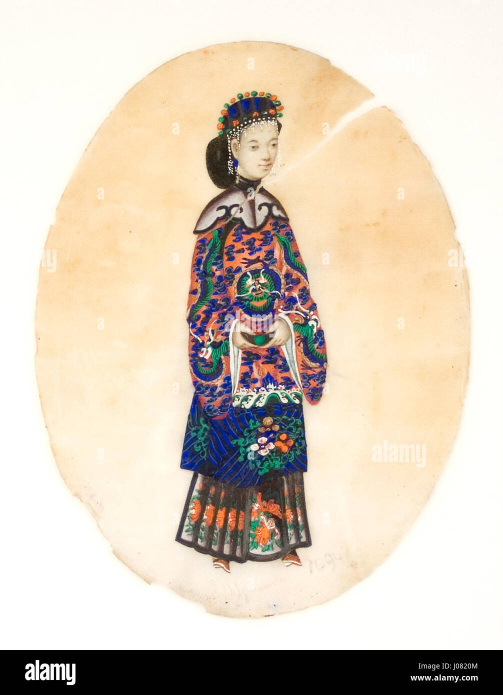 BMVB - anònim - Figura femenina oriental - 1094 Stock Photo