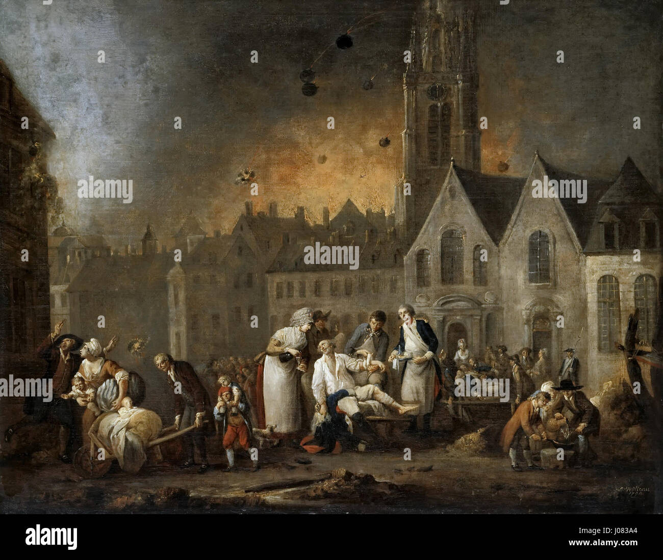 Siège de Lille 1792 Stock Photo Alamy