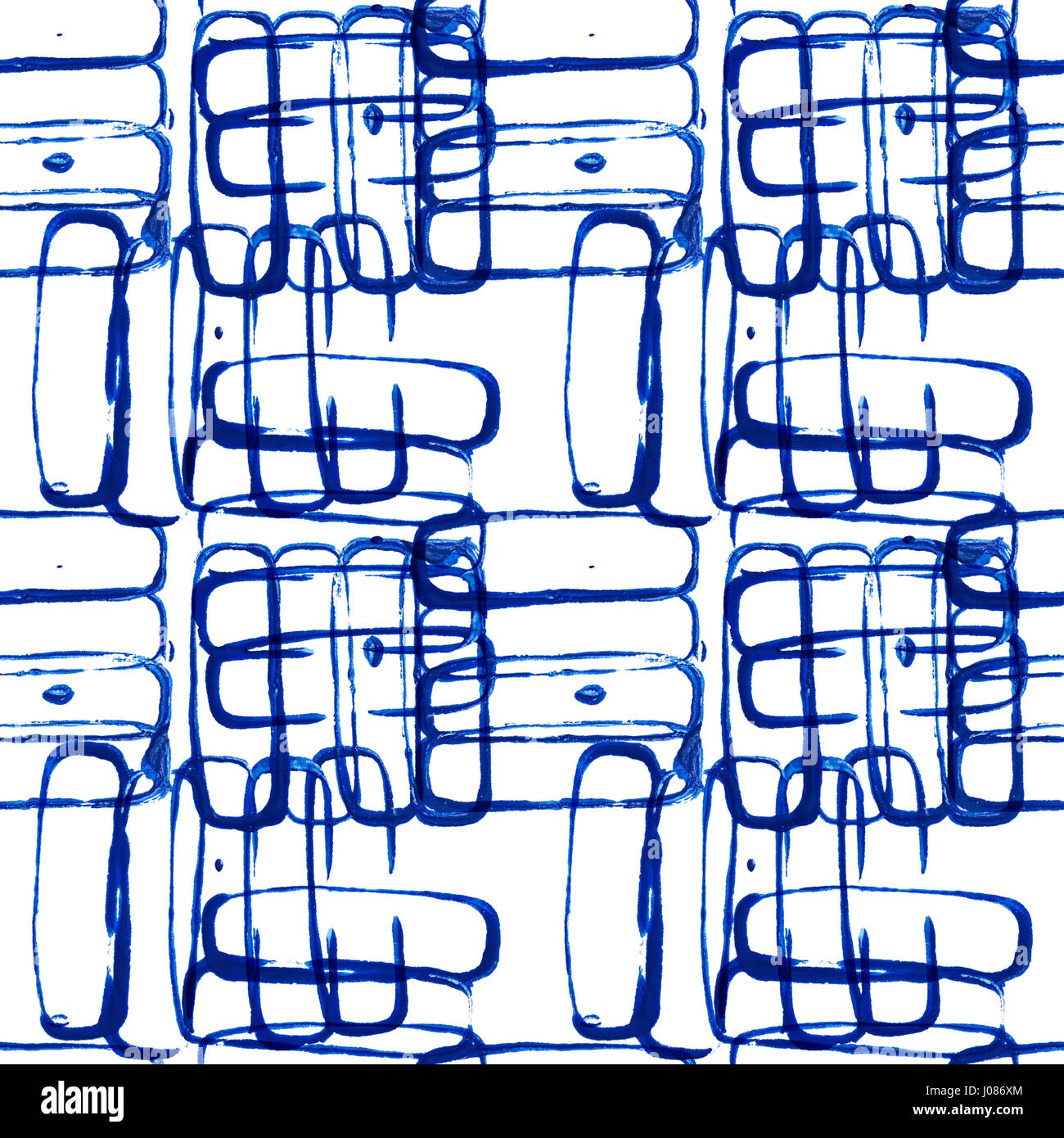 Abstract watercolor indigo pattern hi-res stock photography and images -  Page 3 - Alamy