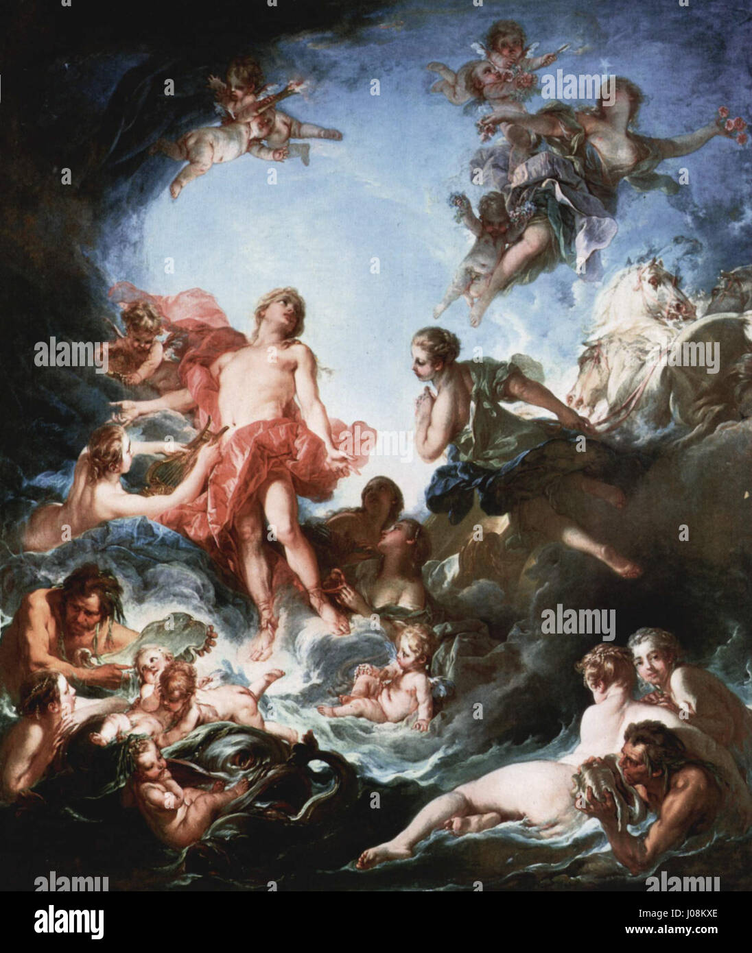 François Boucher was a renowned French Rococo artist, known for his ...