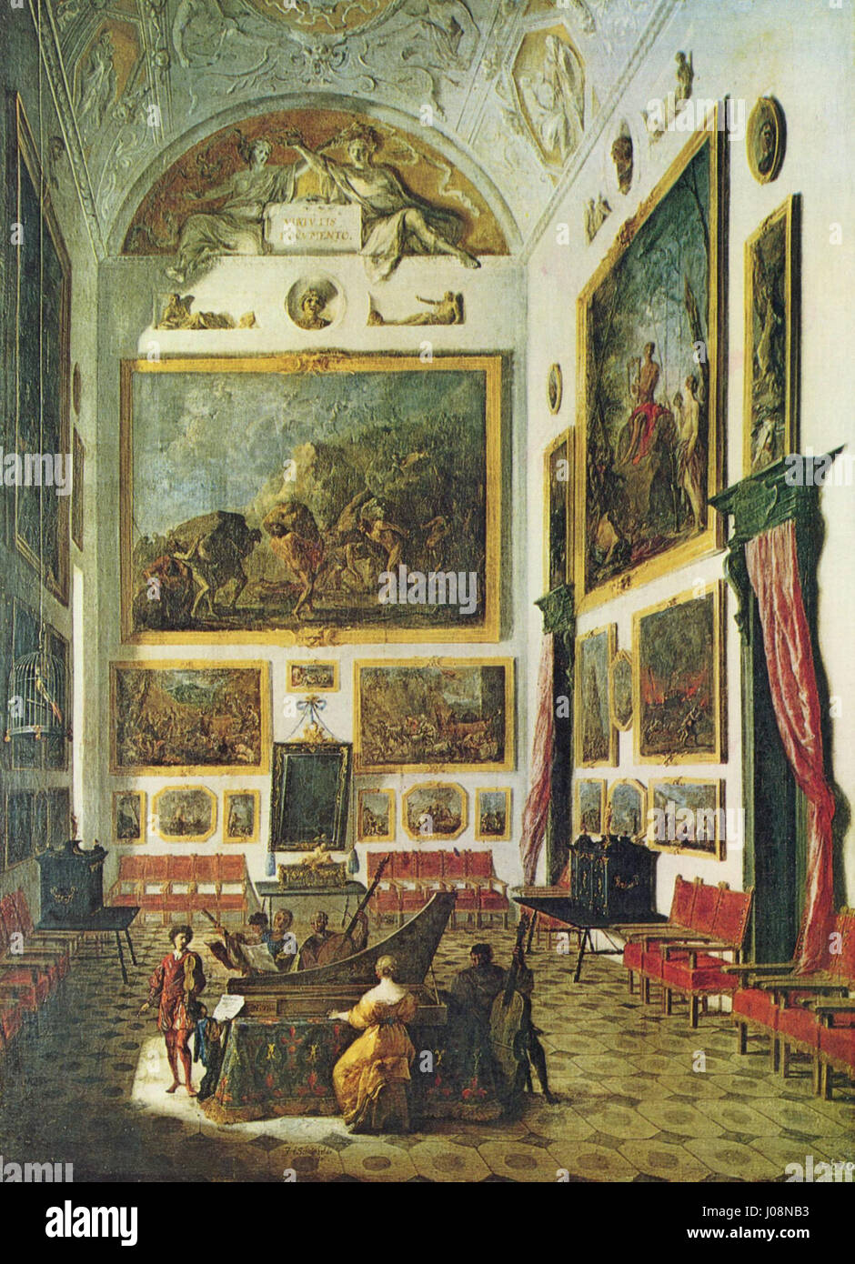 Johann Heinrich Schönfeld 003 Stock Photo - Alamy