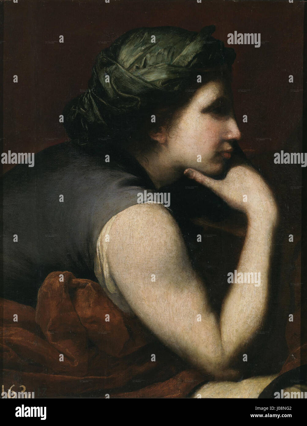 This painting by José de Ribera, numbered 062, depicts a religious ...