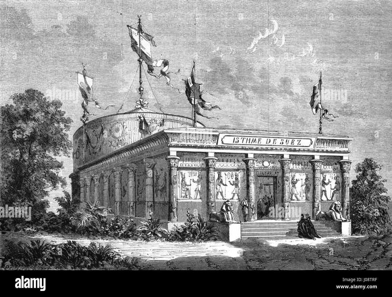 Paris 1867 pavilion Black and White Stock Photos & Images - Alamy