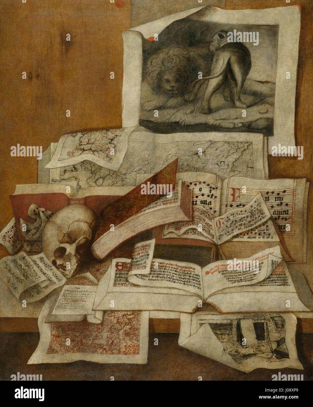 Still Life Map Dutch still life prints hi-res stock photography and images - Alamy