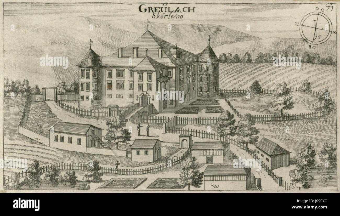 Škrljevo Valvasor Stock Photo Alamy