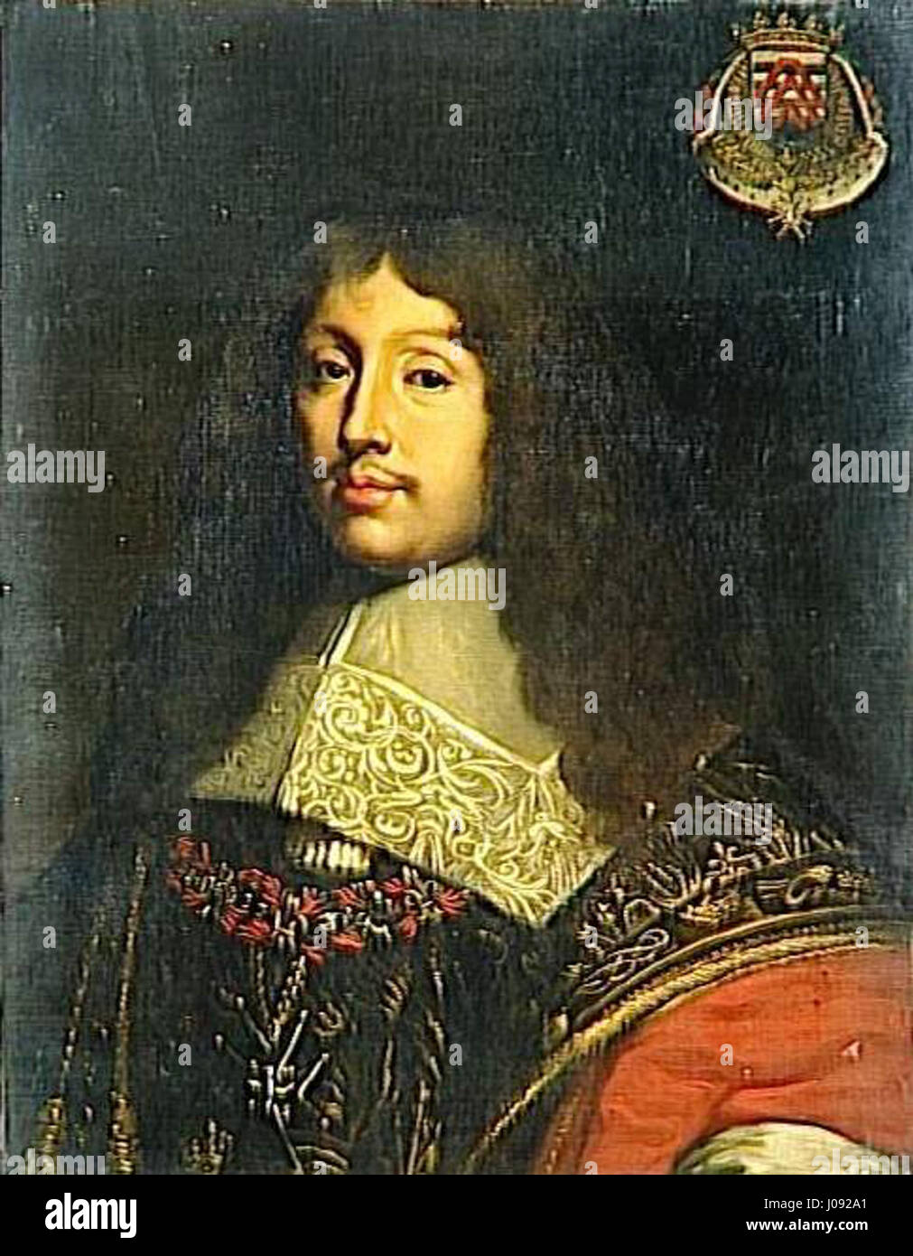 Chasseriau - François VI de La Rochefoucauld (1613-1680) Stock Photo