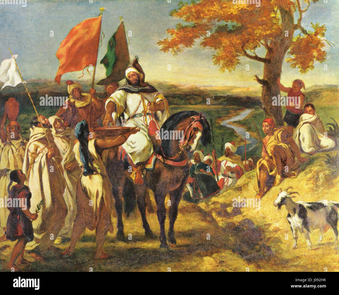 Eugène Delacroix, one of France's most renowned Romantic artists, is ...