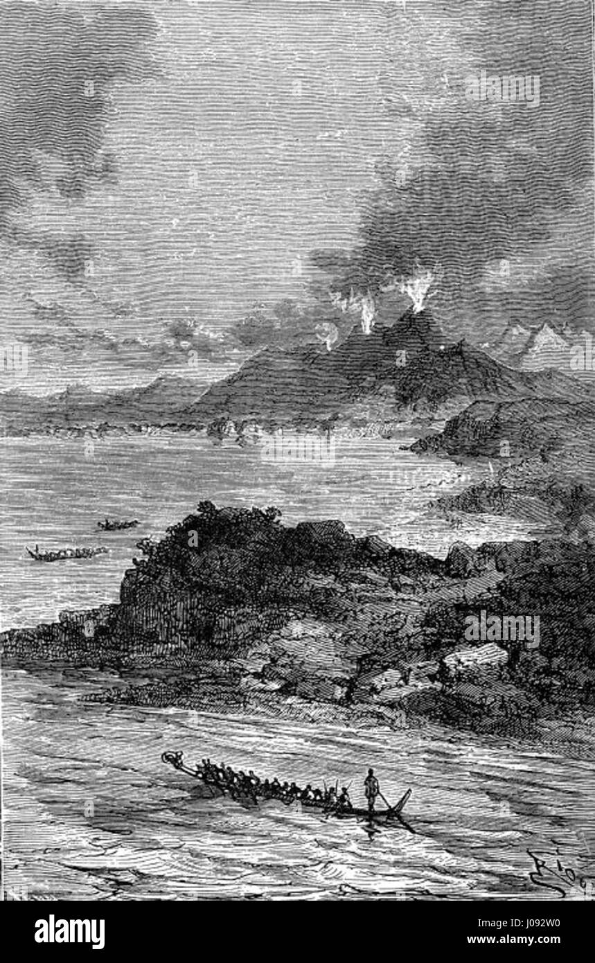 Édouard Riou's illustration for 'The Children of Captain Grant ...