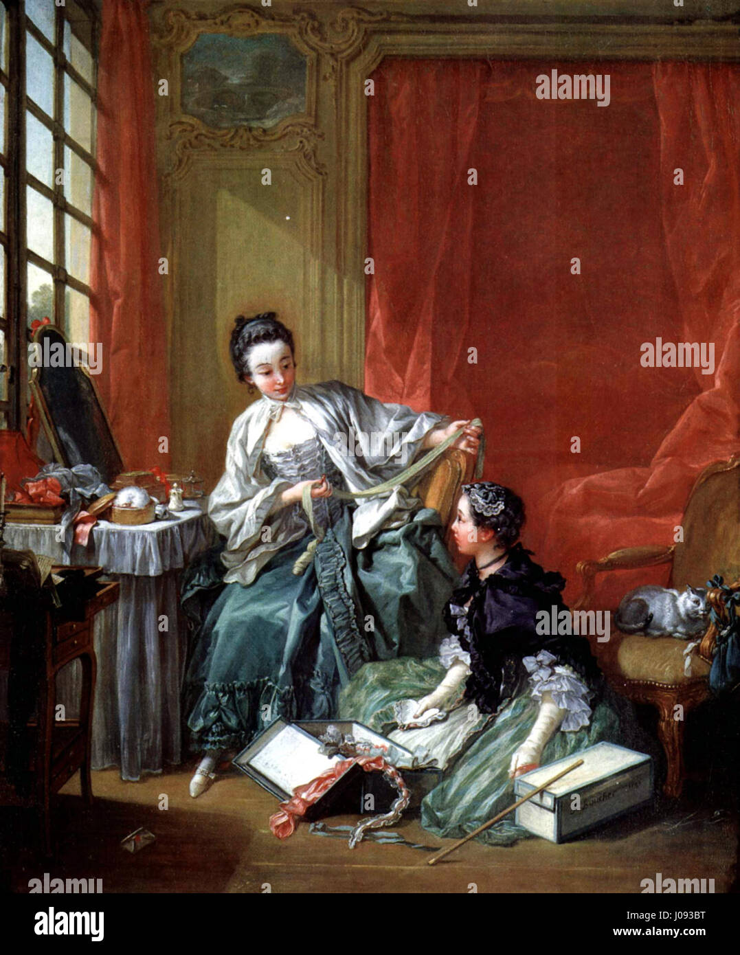 François Boucher was a renowned French Rococo painter, known for his ...