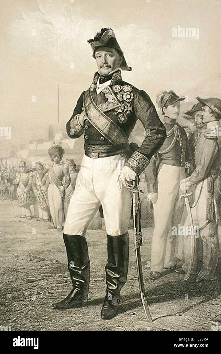 Fernándo Fernández de Córdova, 2nd Marquis of Mendigorría Stock Photo