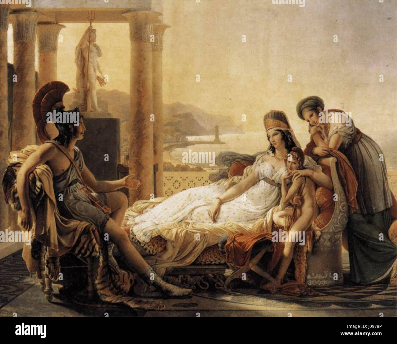 Pierre-Narcisse Guérin's painting 'Dido and Aeneas' depicts the tragic ...