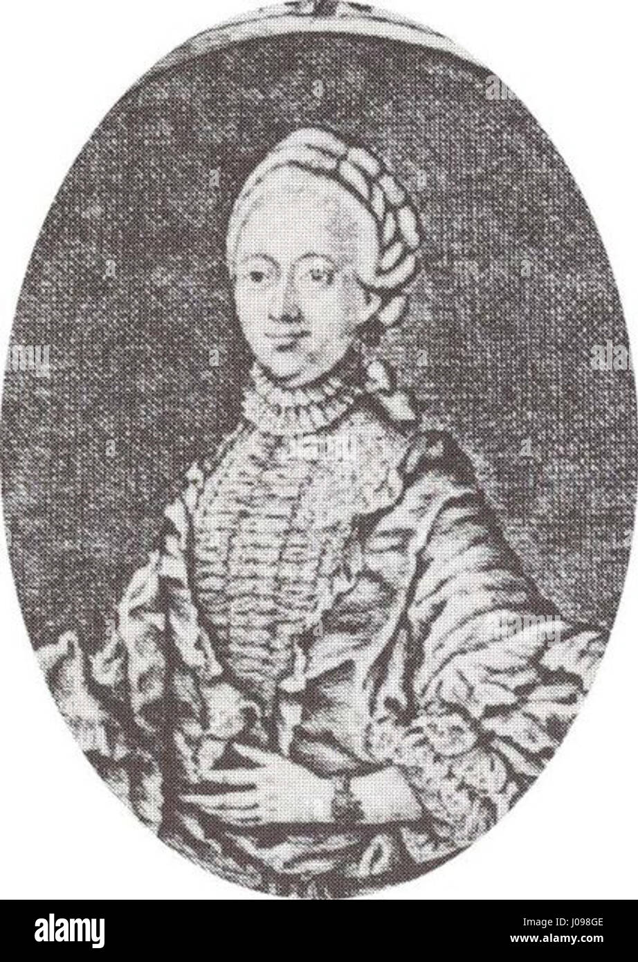 Sofia de BrunswickWolfenbüttel Stock Photo Alamy