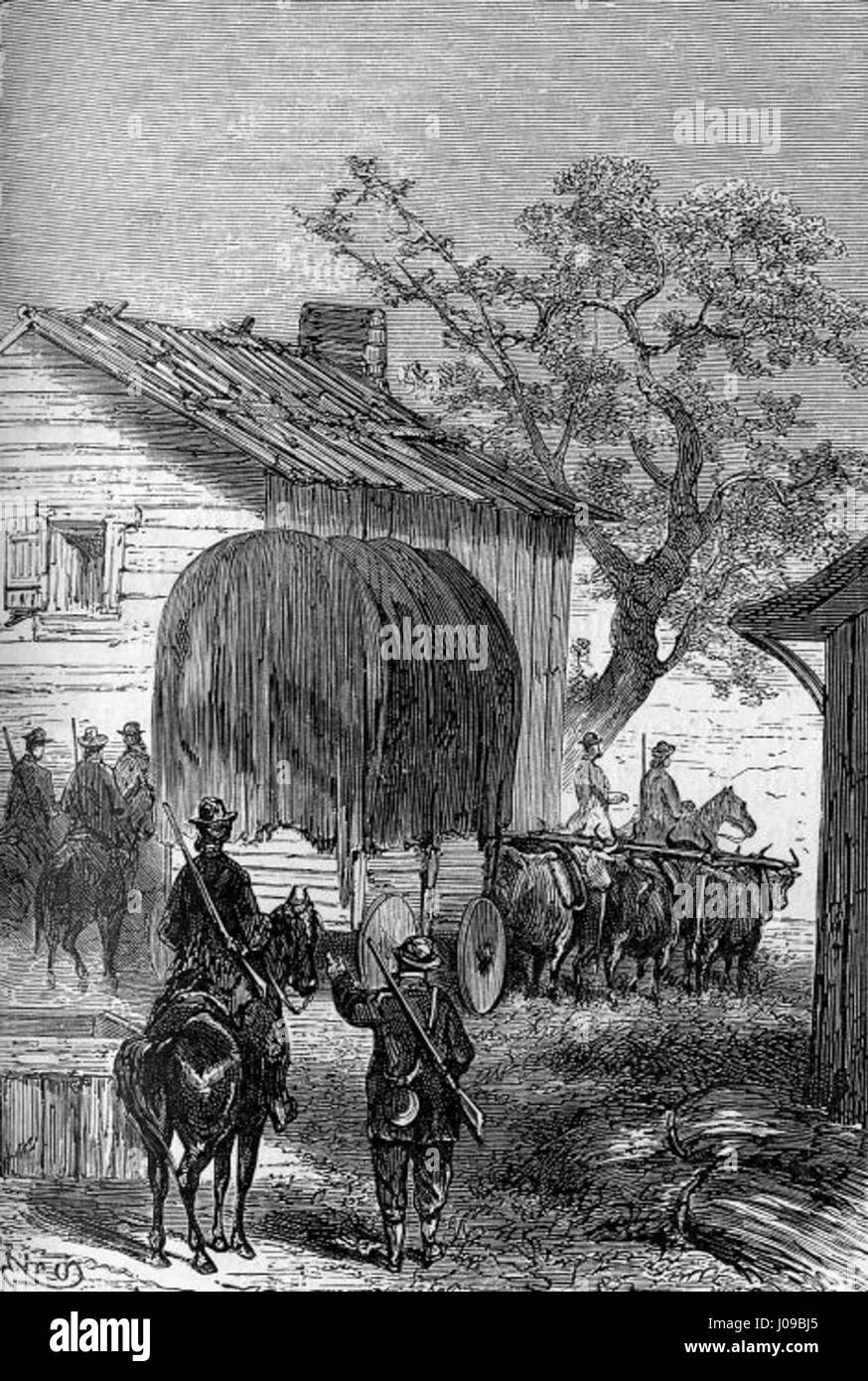 *The Children of Captain Grant* by Édouard Riou, a 19th-century ...