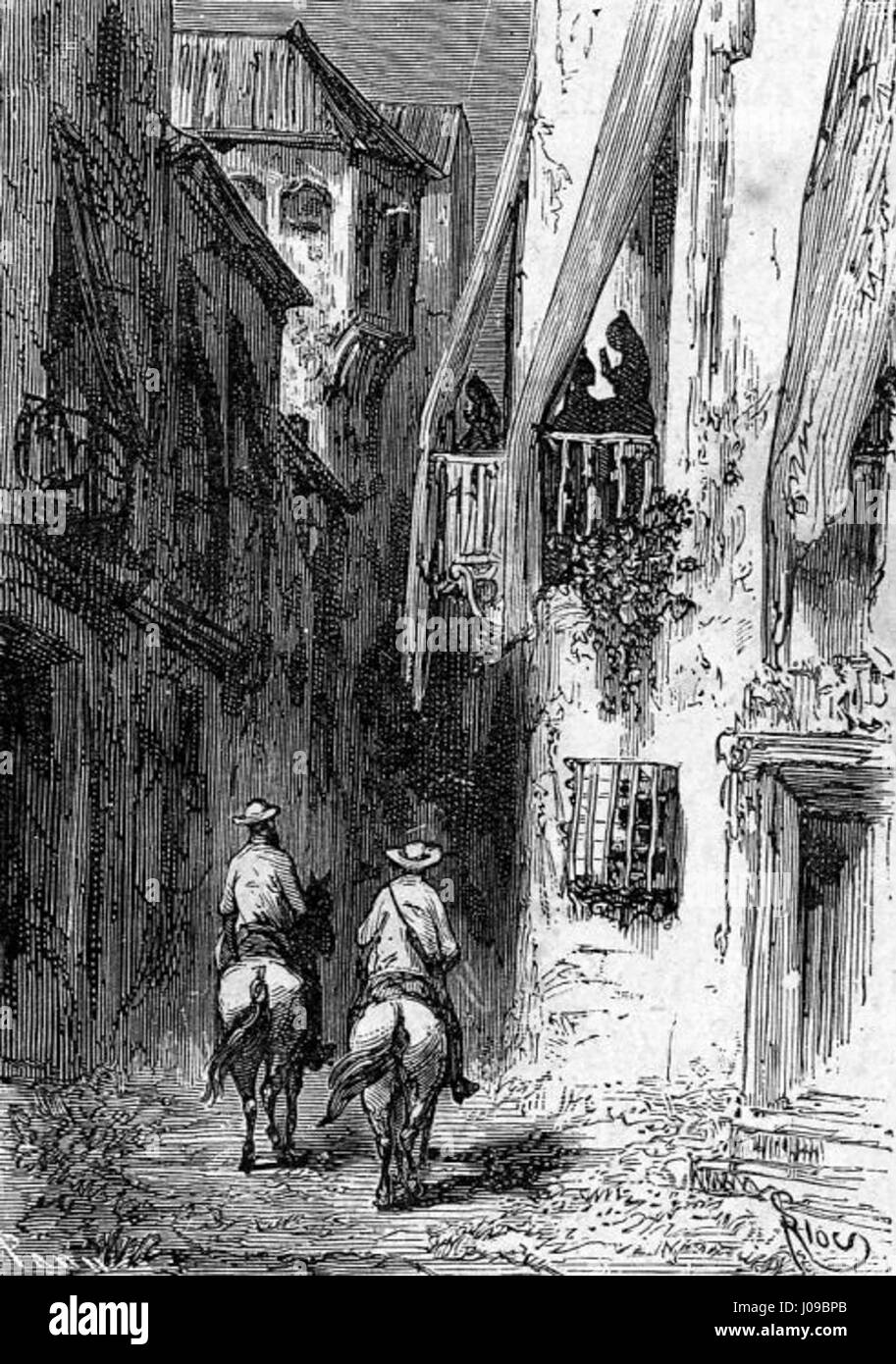 Édouard Riou’s illustration for 'The Children of Captain Grant' depicts ...