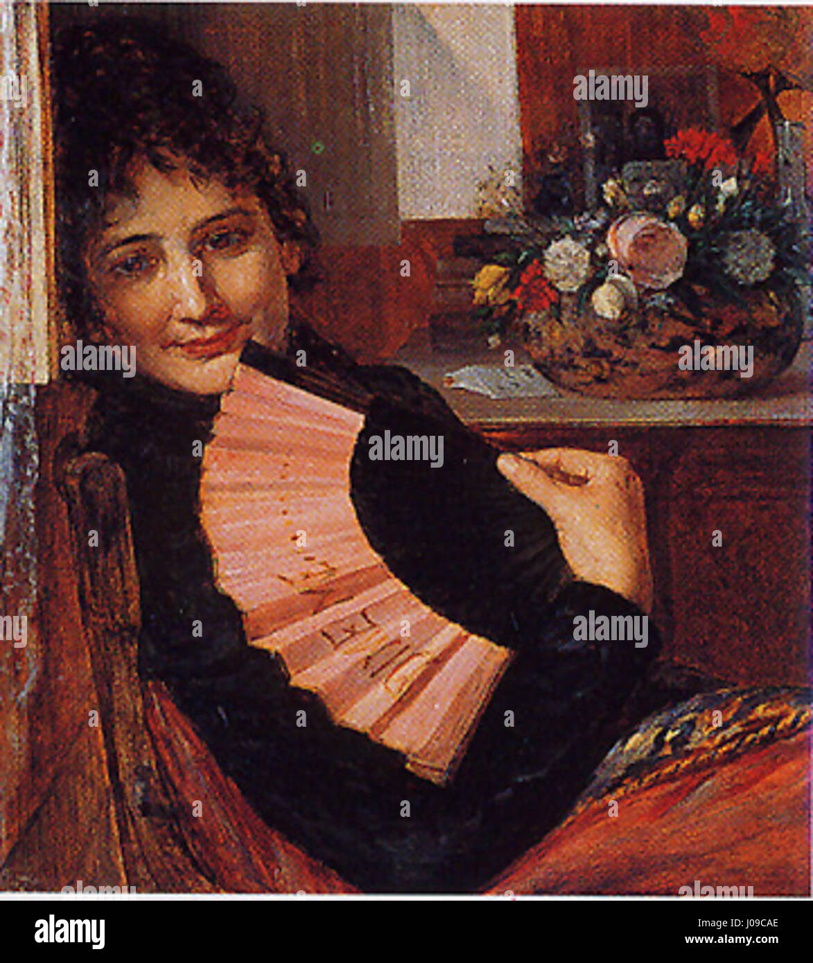 Alfredo Valenzuela Puelma Coquetería Stock Photo Alamy