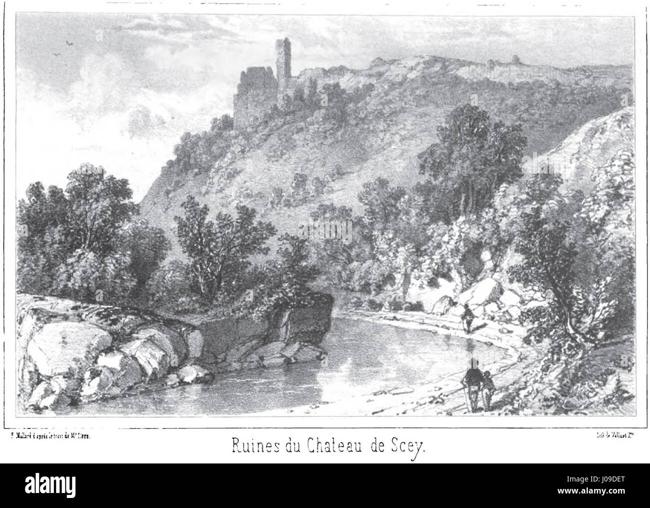 Château de Scey Stock Photo Alamy