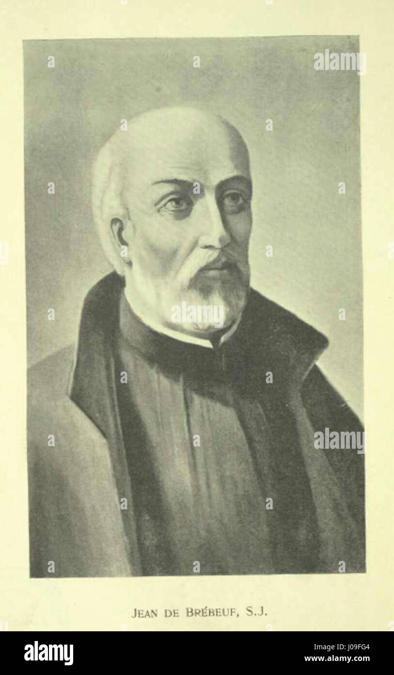 Jean de Brébeuf uncropped Stock Photo Alamy
