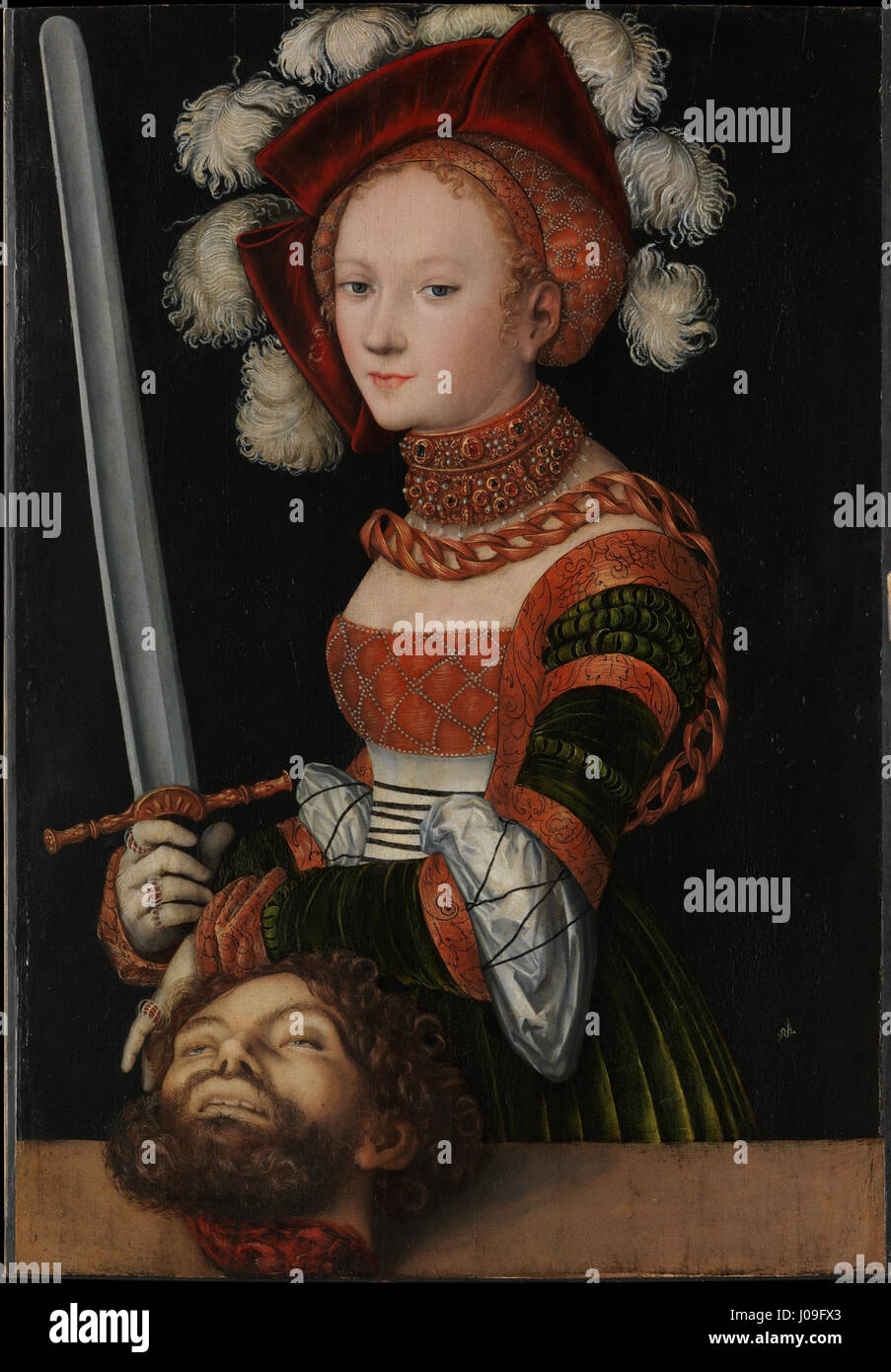 Lucas Cranach the Elder’s 'Judith with the Head of Holofernes' is a ...