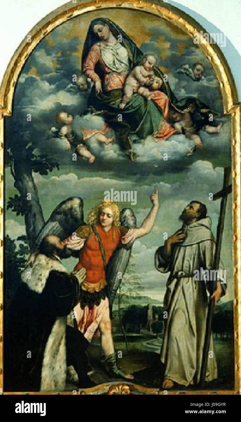 Madonna in gloria con santi hires stock photography and images Alamy