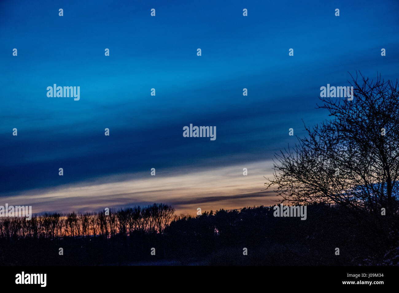 background image at sunset with amazing colors Stock Photo - Alamy