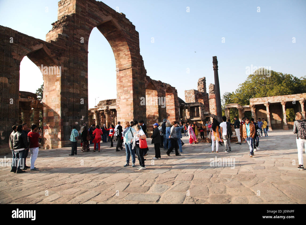 One of the key attractions of Delhi, Majestic Victory Tower, Qutub
