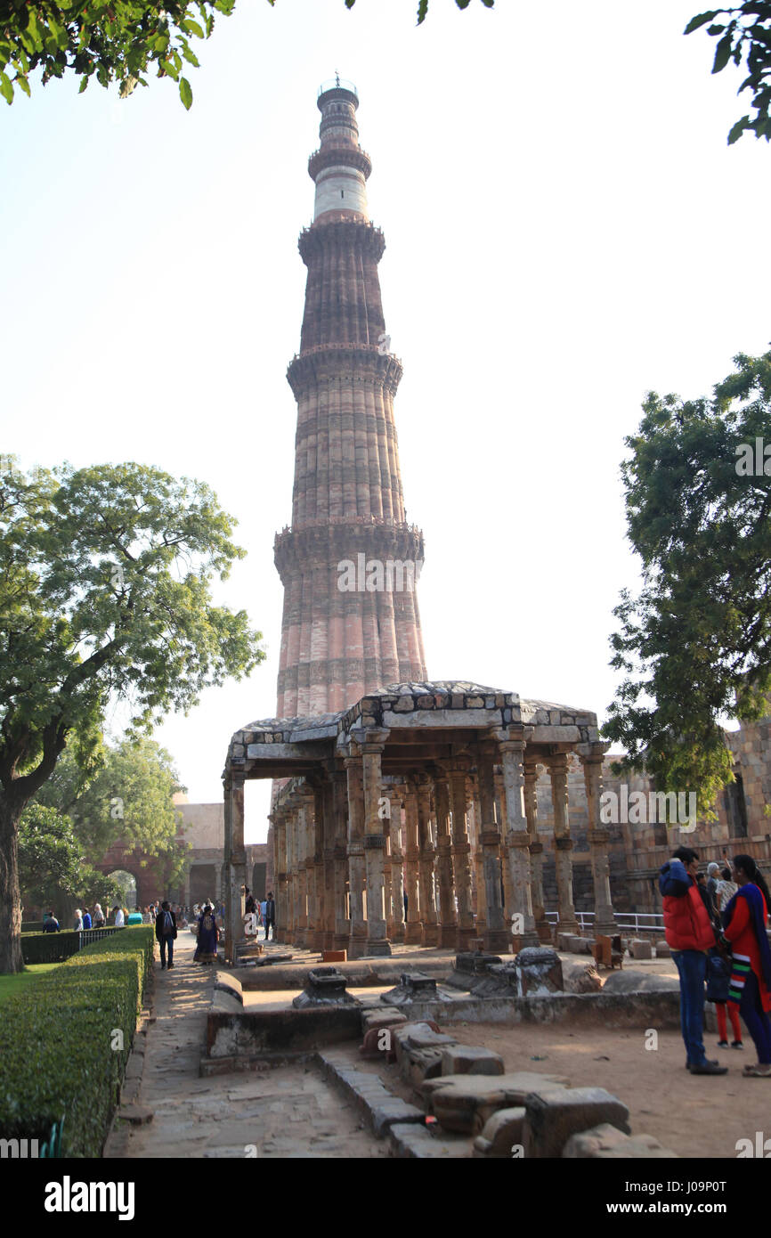 The Majestic Victory Tower, Qutub Minar is a UNESCO world heritage site
