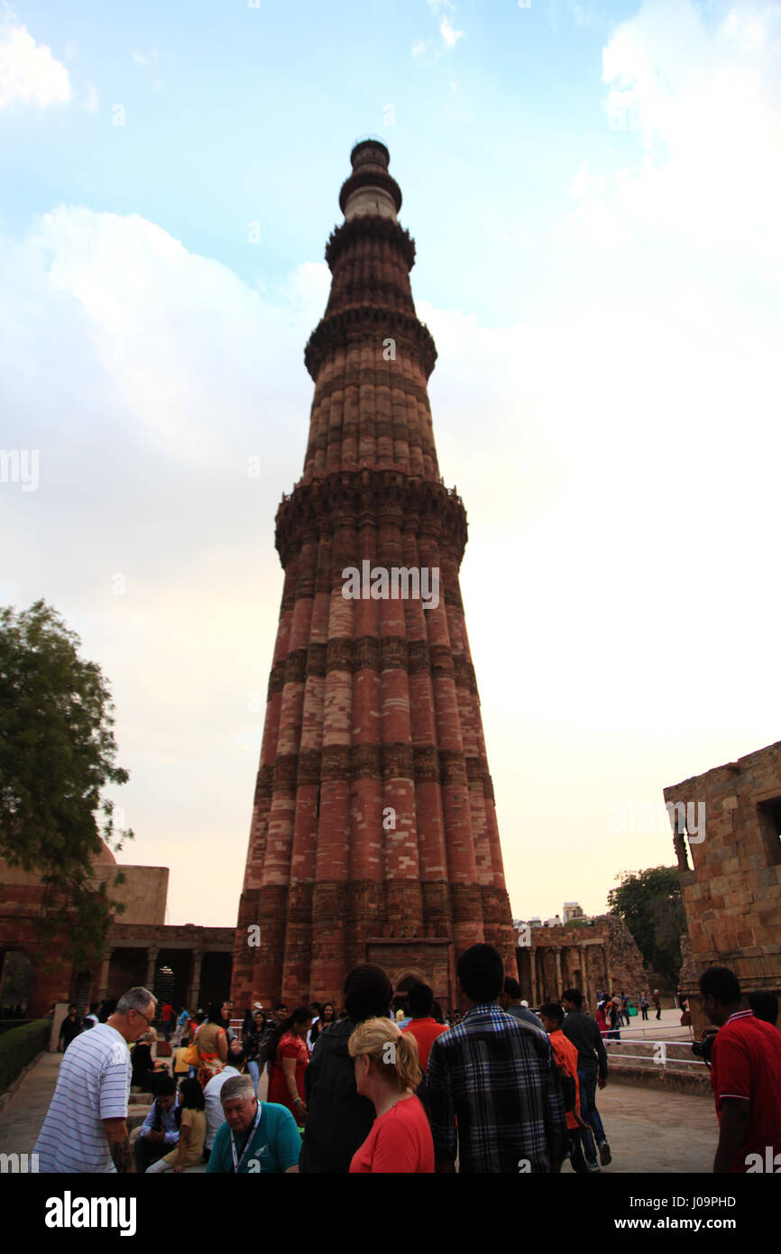 The Majestic Victory Tower, Qutub Minar is a UNESCO world heritage site