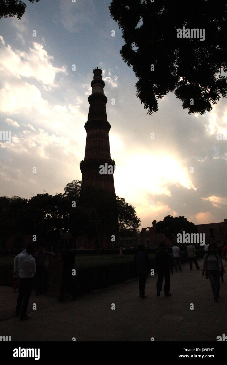 The Majestic Victory Tower, Qutub Minar is a UNESCO world heritage site