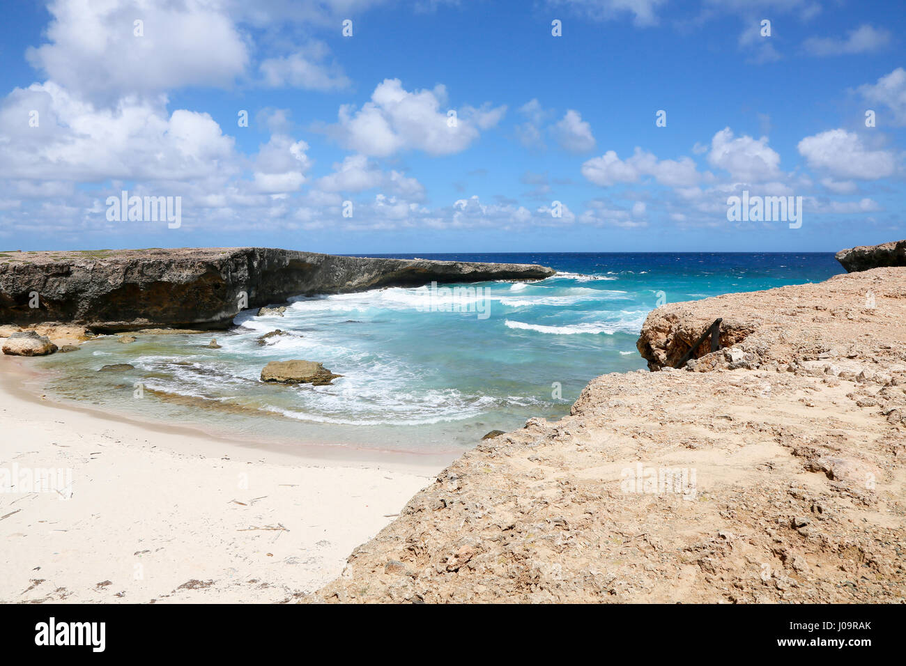 The best beaches of Aruba: Boca Prins Stock Photo