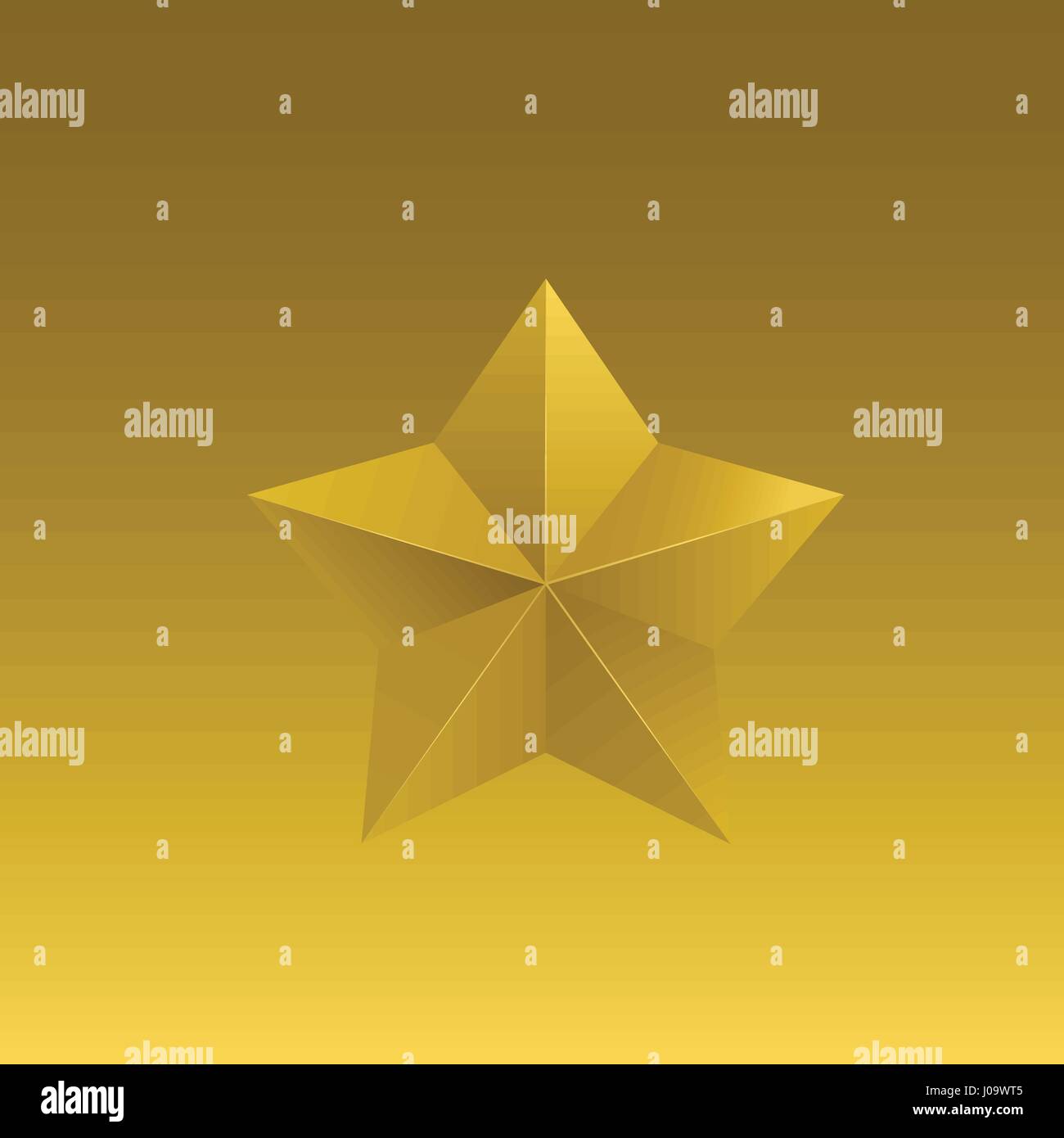 Golden star symbol Stock Vector Image & Art Alamy