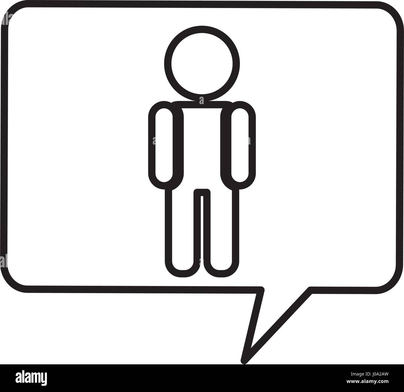 human figure silhouette icon Stock Vector Image & Art Alamy