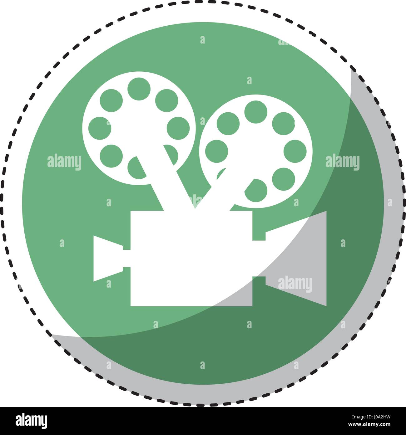 video camera retro icon Stock Vector Image & Art - Alamy