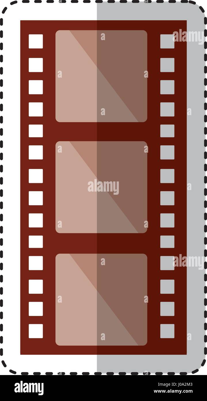 tape film record isolated icon Stock Vector Image & Art Alamy