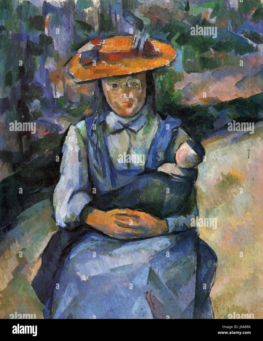 A painting by Paul Cézanne, often identified by the catalog number 099
