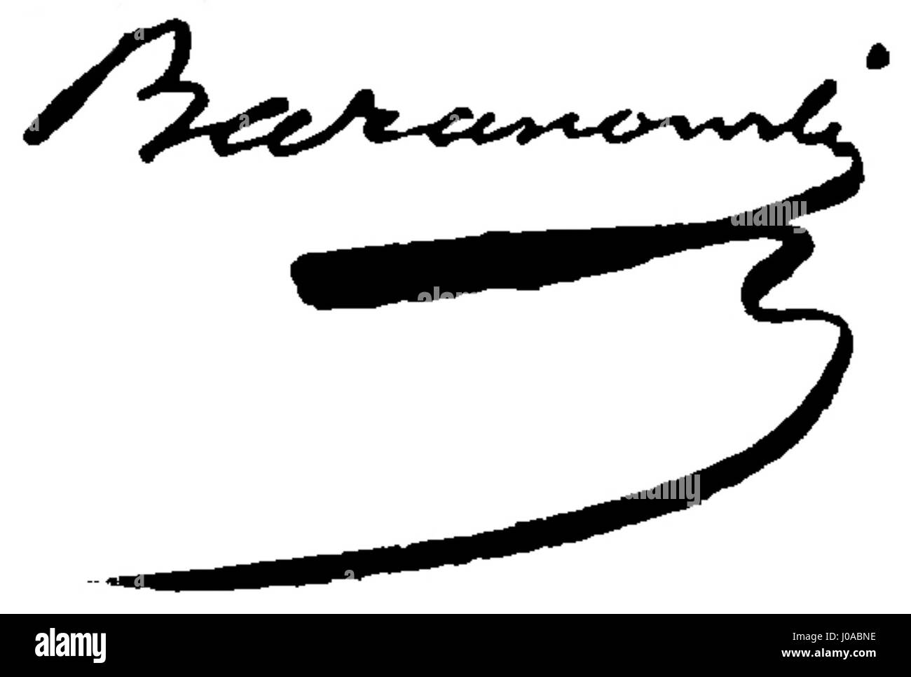 Jan Józef Baranowski’s signature is a notable historical artifact that ...