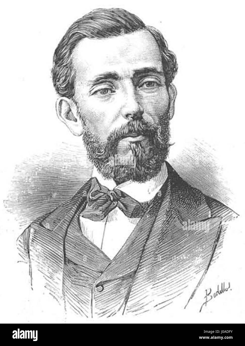Joaquín Zavala, de Badillo, was a prominent figure in Latin American history. His contributions to culture or politics are reflected in his portrayal, likely capturing his significance within the context of the time and place. Stock Photo