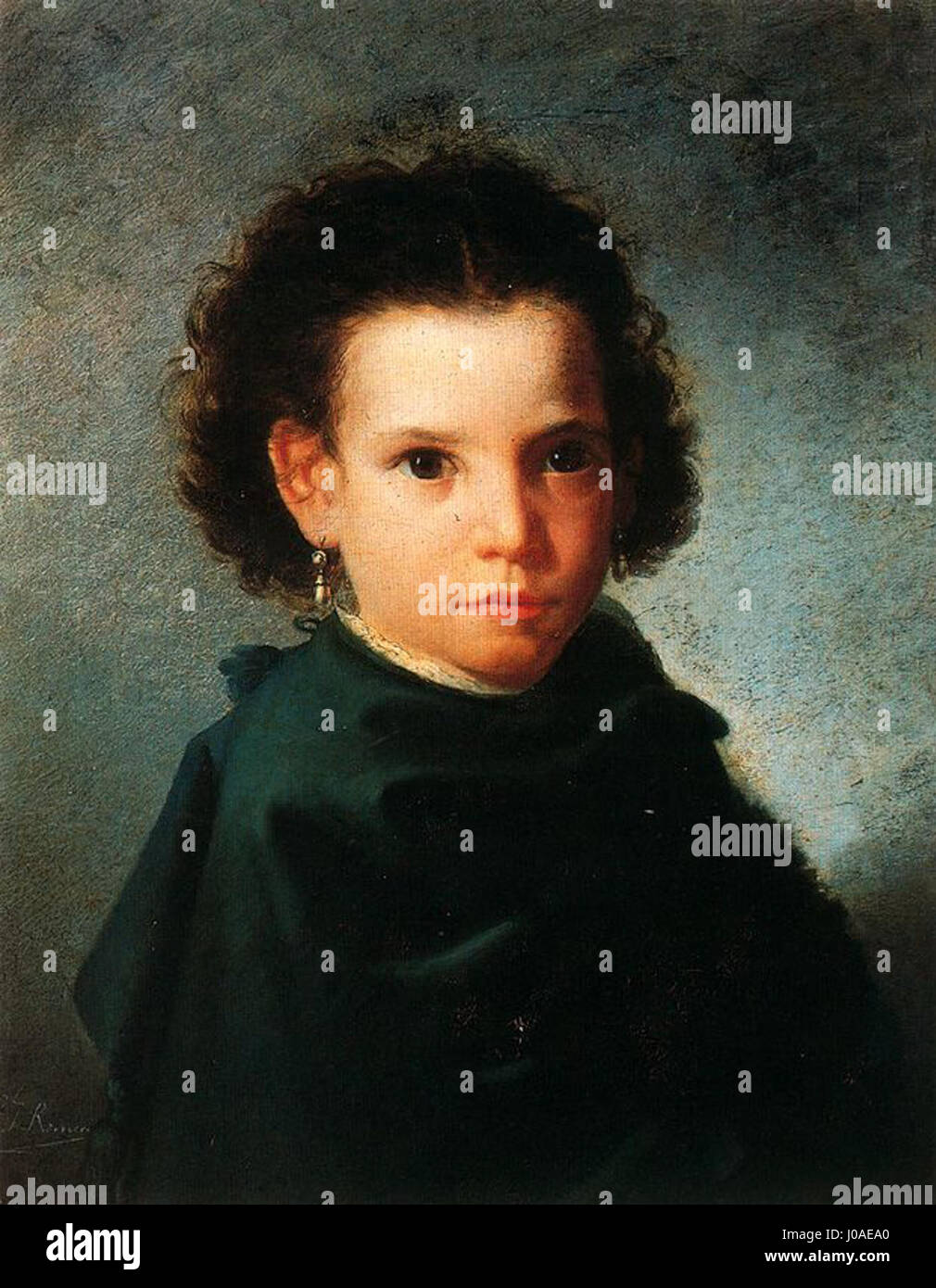 Rosario Romero de Torres niña Rafael Romero de Barros MBACO Stock