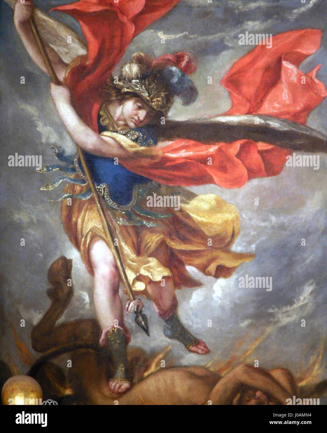 San Miguel Arcángel, by Juan de Valdés Leal, located in the Iglesia de ...
