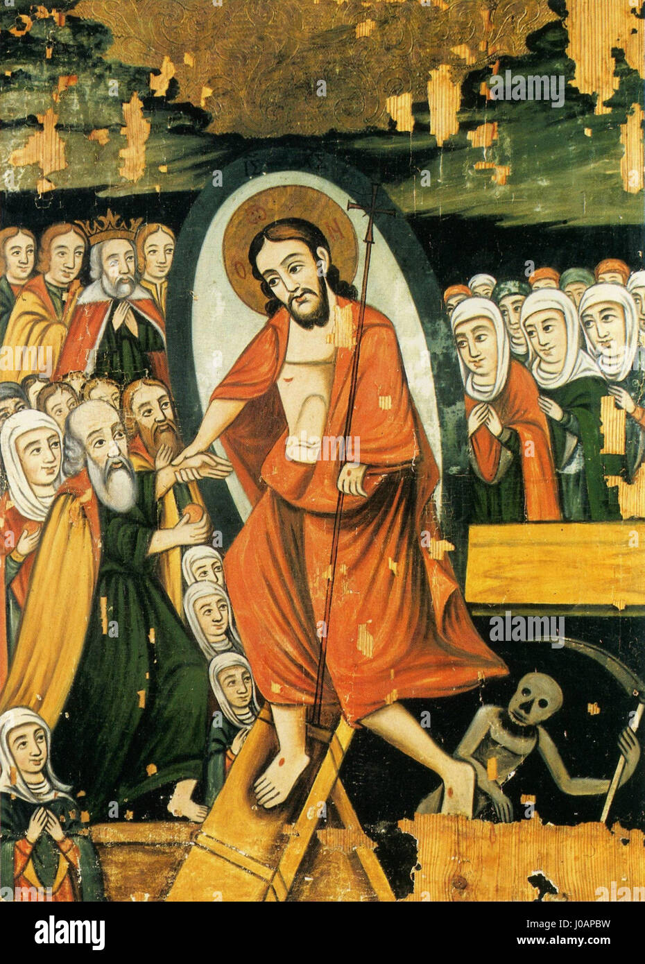 This Russian painting emphasizes the power of spiritual enlightenment ...