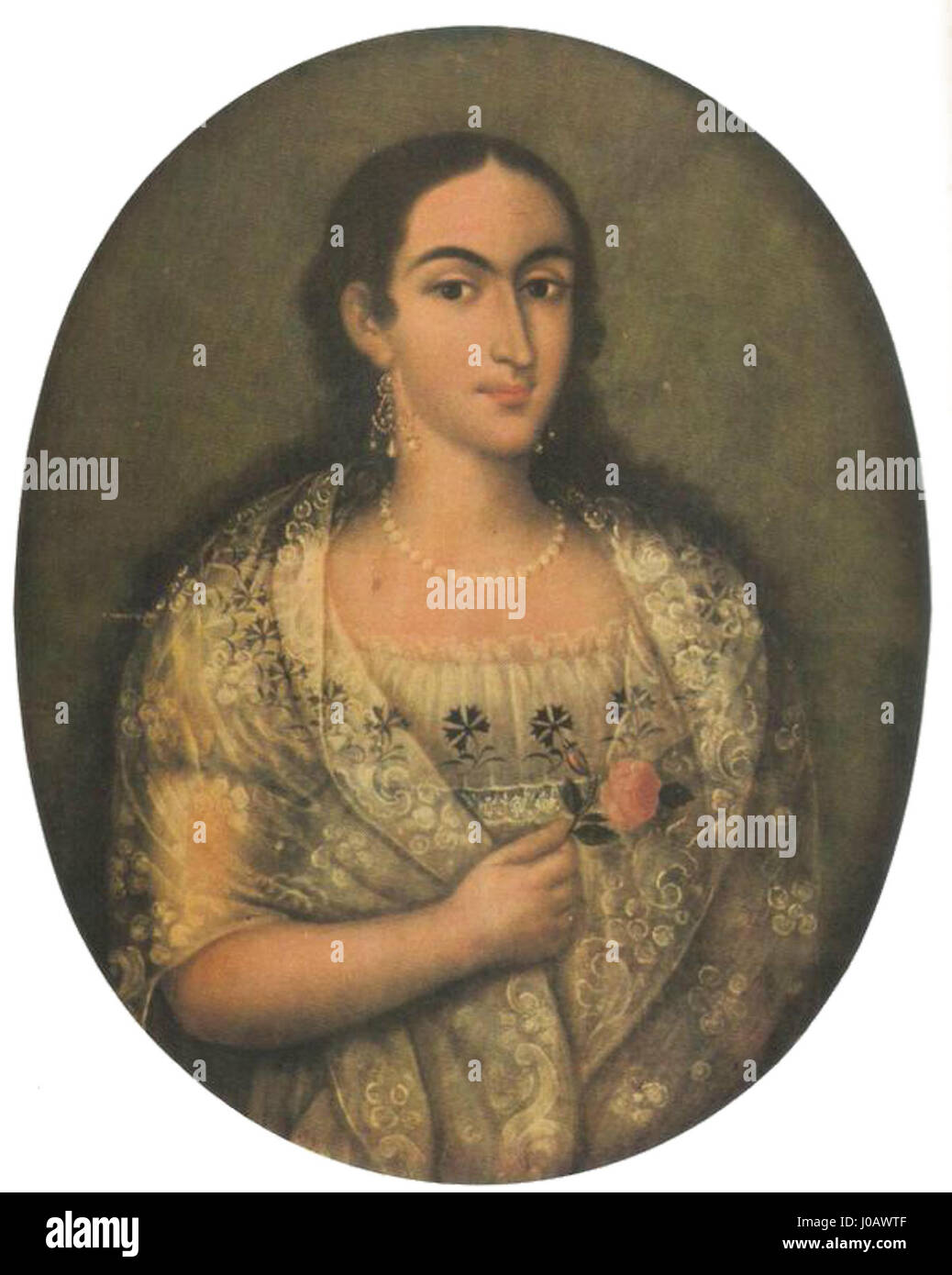 Mariana Carcelén de Guevara y Larrea, por Diego de Benalcázar (1827